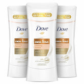 Dove Even Tone Antiperspirant Deodorant Stick Apple Blossom & Mango Butter 3 Count For Uneven Skin Tone 2.6 oz