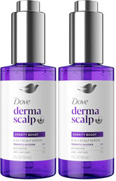 Dove Derma Scalp Density Boost 3-in-1 Scalp Serum With Prebiotic Glycerin,Zinc + Peptides,and Niacinamide For Breakage And Hair Thinning 2 oz,(Pack of 2)