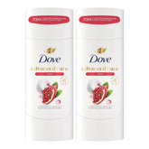 Dove Advanced Care Antiperspirant Deodorant for Women, 72H Sweat & Odor Protection, Pro-Ceramide Technology, Kind to Skin, Alochol Free, Scent: Revive, Size: 2.6 oz (2 Pack)