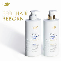 Dove Shampoo 4 Pack Intensive Repair for Damaged Hair with Bio-Protein Care Technology and Amino Serum 28 Fl Oz