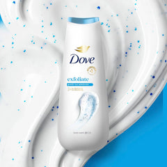 Dove Body Wash 2 Count Gentle Exfoliating With Sea Minerals Instantly Reveals Visibly Smoother Skin Cleanser That Effectively Washes Away Bacteria While Nourishing Your Skin 20 oz