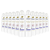 Dove Advanced Care Invisible Dry Spray Antiperspirant Deodorant No White Marks on 100 Colors Sheer Fresh 48-Hour Sweat and Odor Protecting Deodorant for Women 3.8 oz, Pack of 12