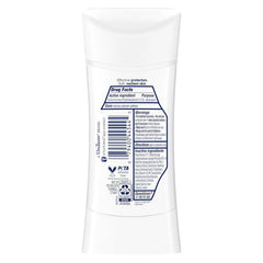 Dove Advanced Care Antiperspirant Deodorant Stick Original Clean 4 Count For helping skin barrier repair after shaving by boosting ceramide levels in your skin 2.6 oz