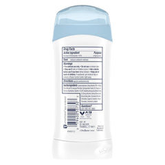 Dove Antiperspirant Stick, All Day Sweat Control, Kind to Skin, Alochol Free, Scent: Original Clean, Size: 2.6 oz (2 Pack)