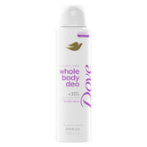 Dove Whole Body Deodorant Spray for Women, Alcohol Free, Scent: Lavendar Bloom, 4 oz