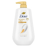 Dove 24hr Lotion Body Wash Dryness Relief with Jojoba Oil, 30.6 oz | Moisturizing body wash with MicroMoisture for dry skin