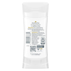 Dove 0% Aluminum Deodorant Stick Non irritating for Underarm Care Rose Petals Kindest, 2.6 Oz