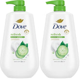 Dove 24hr Lotion Body Wash Refresh Cucumber & Green Tea, 30.6 oz | Hydrating body wash with MicroMoisture and a refreshing spa-inspired scent (Pack of 2)