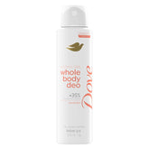 Dove Whole Body Deodorant Spray for Women, Alcohol Free, Scent: Peach Glow, 4 oz