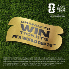 DOVE MEN + CARE Limited Edition FIFA Deodorant Stick for Men Striker Swag for 72H Protection Neutralizes Odor 3.0 oz