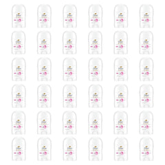 Dove Advanced Care Antiperspirant Deodorant Stick for Women Pack of 36 Clear Finish Trial and Travel Size 0.5 oz
