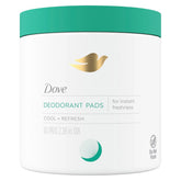 Dove Deodorant Cleansing Pads for Women, 60 Count | Glycolic acid cleansing pads that help neutralize odor, exfoliate skin and provide on-the-go freshness