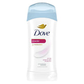 Dove Invisible Solid Antiperspirant Deodorant Stick Powder for Women, For 48H Underarm Sweat & Odor Protection 2.6 oz