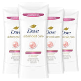 Dove Advanced Care Antiperspirant Deodorant Stick Beauty Finish 4 Count for helping your skin barrier repair after shaving 2.6 oz