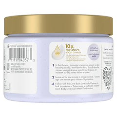 Dove Body Love Body Polish Night Recovery 3 Count for Dry, Worn-Down Skin, Body Scrub with Retinol and Botanical Oils for Silky, Smooth Skin 12 oz