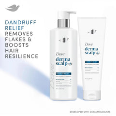 Dove Derma Scalp Dandruff Relief Conditioner 1 ct with Salicylic Acid, Lamellar Serum and Niacinamide for Removing Flakes & Boosting Hair Resilience 9 fl oz