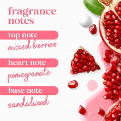 Dove 24hr Lotion Body Wash Rejuvenate Pomegranate & Hibiscus, 30.6 oz | Hydrating body wash with MicroMoisture and an uplifting scent