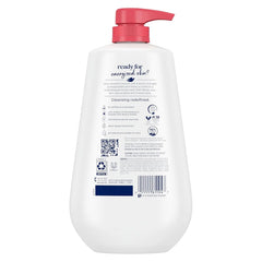 Dove 24hr Lotion Body Wash Rejuvenate Pomegranate & Hibiscus, 30.6 oz | Hydrating body wash with MicroMoisture and an uplifting scent
