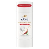 Dove Advanced Care Antiperspirant Deodorant Stick Apple & White Tea to Help Repair Skin Barrier After Shaving, with 72-hour Sweat & Odor Protection, 2.6 oz