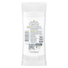 Dove 0% Aluminum Deodorant Stick Non irritating for Underarm Care Lavender and Vanilla Kindest Aluminum free 2.6 oz