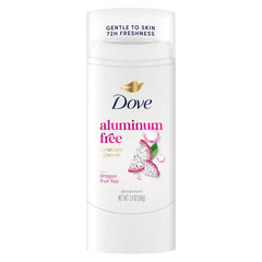 Dove Deodorant Stick Dragon Fruit Fizz for 72 Hour Odor Protection Aluminum Free 2.4 oz