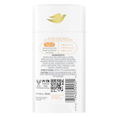 Dove VitaminCare+ Aluminum Free Deodorant Stick for 72H Odor Protection Peaches & Shea Butter Breathable Deodorant for Women 2.6 oz