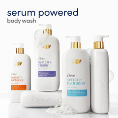 Dove Serum Body Wash Acne Clear with Salicylic Acid, 18.5 oz I Acne body wash with 1% salicylic acid to help clear and prevent acne breakouts