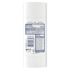 Dove Antiperspirant Deodorant Stick Peach Blossom & Rice Milk For Uneven Skin Tone 48-hour Odor and Sweat Protection 2.6 oz
