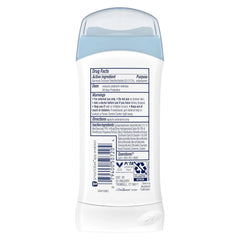 Dove Invisible Solid Antiperspirant Deodorant Stick 2 Count Powder, for Women, For All Day Underarm Sweat & Odor Protection 2.6 oz