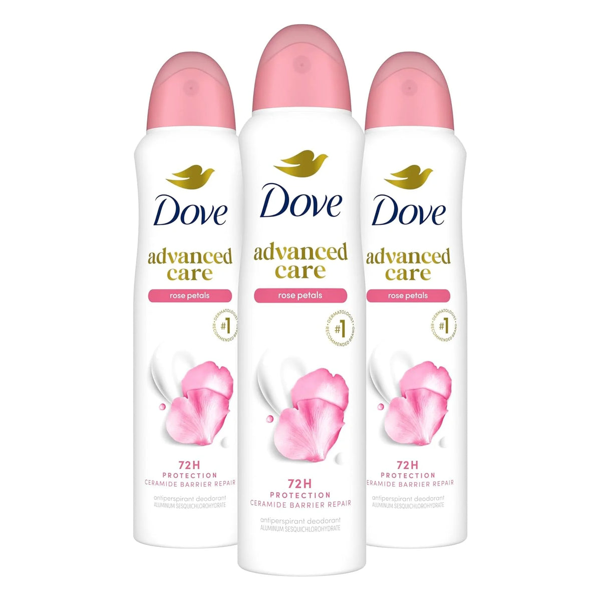 Dove Antiperspirant Deodorant Rose Petals 3.8 oz 3 Count - Amazon Vine