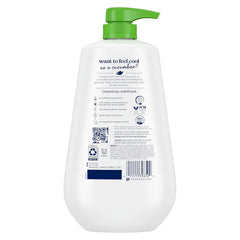 Dove 24hr Lotion Body Wash Refresh Cucumber & Green Tea, 30.6 oz | Hydrating body wash with MicroMoisture and a refreshing spa-inspired scent (Pack of 2)