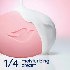 Dove Soap, Pink Beauty Bar 4-Pack – 3-in-1 Moisturizing Face, Body & Hand Soap, 4.75 Oz Ea