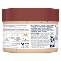 Dove Scrub Brown Sugar & Coconut Butter For Silky Smooth Skin Body Scrub Exfoliates & Restores Skin's Natural Nutrients 10.5 oz