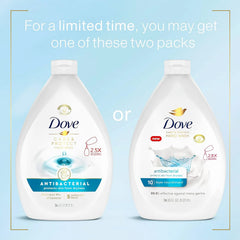 Dove Antibacterial Hand Wash Care & Protect Pack of 3 Protects Skin from Dryness, Moisturizers More Than The Leading Ordinary Hand Soap, 34 oz