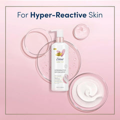 Dove Body Love Body Cleanser Reaction-Prone Skin 3 Count Hyper-Reactive Skin Balance for Ultra-Sensitive Fragrance Free Body Wash with Only 12 Ingredients 17.5 oz