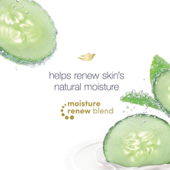 Dove Refreshing Body Wash Cucumber and Green Tea 4 Count Revitalizes and Refreshes Skin Cleanser That Effectively Washes Away Bacteria While Nourishing Your Skin 22 oz