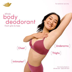 Dove Whole Body Deodorant Spray for Women, Alcohol Free, Scent: Berry Blush, 4 oz