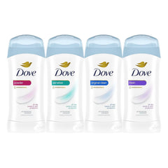 Dove Antiperspirant Invisible Solid, Scent: Powder, Size: 2.6 oz (2 Pack)