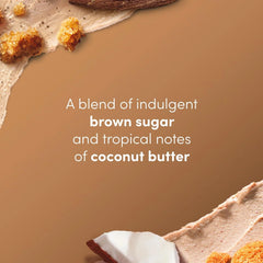 Dove Body Scrub Brown Sugar & Coconut Butter, 15 oz | Exfoliating body scrub that buffs away dull skin and deeply nourishes for soft, smooth and radiant skin