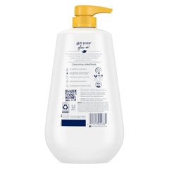 Dove 24hr Lotion Body Wash Glow Mango & Almond Butter, 30.6 oz | Moisturizing body wash with MicroMoisture for radiant-looking skin