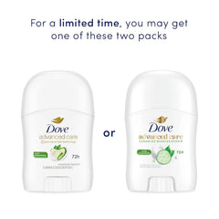 Dove Advanced Care Antiperspirant Deodorant Stick 36 Ct Cool Essentials for helping your skinbarrier repair after shaving 72h odor control and all-day sweatprotection with ProCeramide Technology 0.5oz