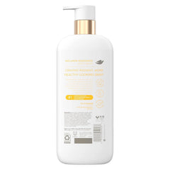 Dove Body Wash Melanin Radiance Nourishes for restored radiance 5% pro-ceramide serum with nourishing oil blend 18.5 oz