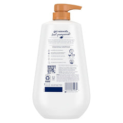 Dove 24hr Lotion Body Wash Pamper Shea Butter & Vanilla, 30.6 oz | Moisturizing body wash with MicroMoisture for 24-hour hydration and lotion-soft skin