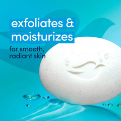 Dove Beauty Bar Soap Gentle Exfoliating,for Soft,Smooth Skin,Gently Renews Skin 3.75 oz,(Pack of 16)