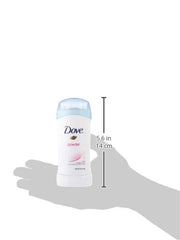 Dove Deodorant 2.6 Ounce Invisible Solid Powder (76ml) (2 Pack)
