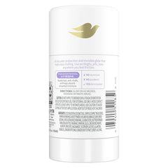 Dove Whole Body Deo Aluminum Free Anti-Friction Deodorant Stick Coconut + Vanilla for All Day Odor Control 2.6 oz,(Pack of 2)