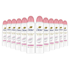 Dove Advanced Care Antiperspirant Deodorant Spray Powder Soft Pack of 12 to help skin barrier repair after shaving 72hour antiperspirant deodorant for soft underarms with boosted ceramide levels 3.8oz