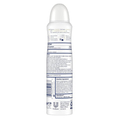 Dove Advanced Care Clear Finish Antiperspirant Dry Spray for Women, 72H Sweat & Odor Protection, Pro-Ceramide Technology, No White Marks, Alcohol Free, Size: 3.8 oz (1 Count)