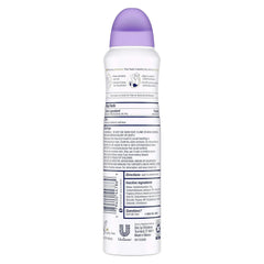 Dove Advanced Care Antiperspirant Deodorant Dry Spray 48 Hours of Sweat and Odor Protection Lavender Fresh Antiperspirant Spray With ¼ Moisturizers and 0% Alcohol, 3.8 Ounce (Pack of 3)