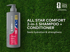 DOVE MEN + CARE Hair Care 1 count All Star Comfort to Seal Hydration & Strengthen Hair, with a Chance to Win FIFA WORLD CUP 2026 Tickets, 18 Fl oz